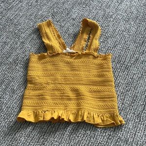 Super cute yellow tank!
